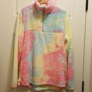 Adult Cotton Candy Tie Dye Pullover